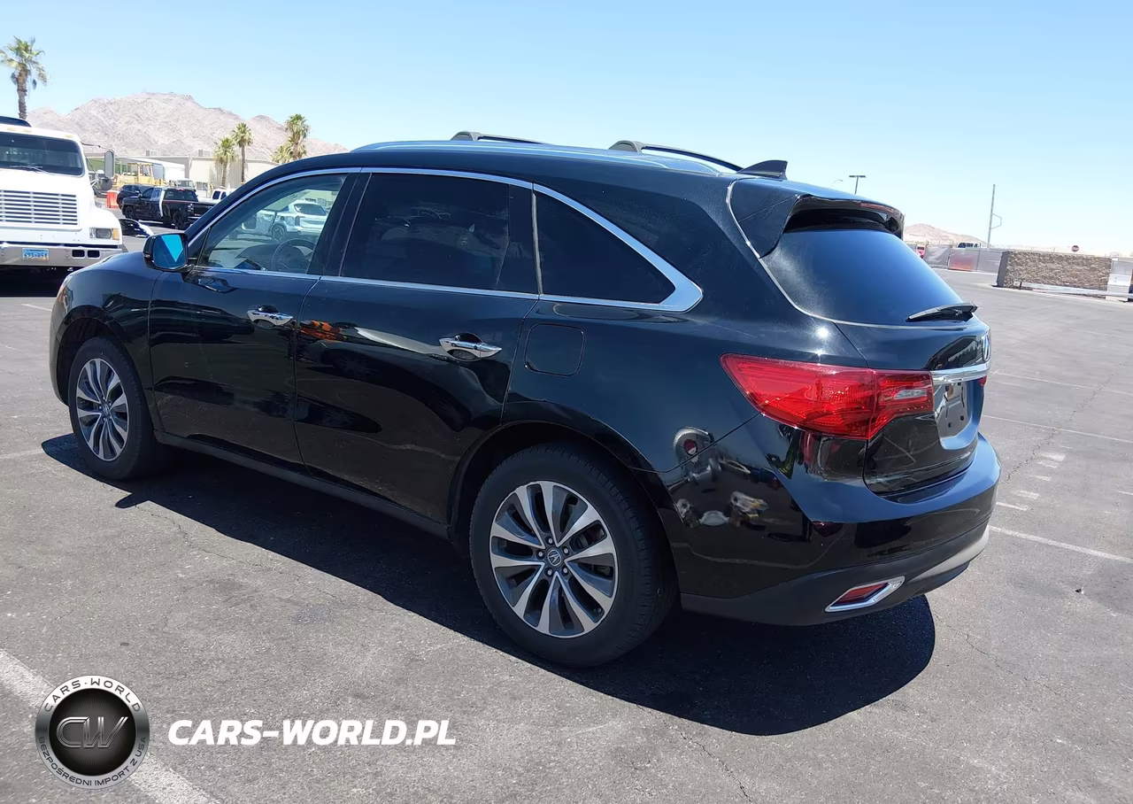 2014 Acura Mdx Technology VIN:5FRYD4H64EB003272 - 3