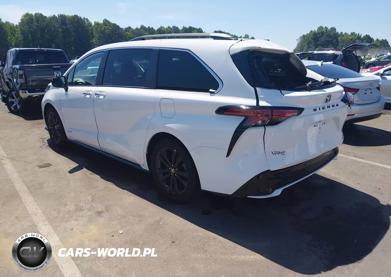 2021 Toyota Sienna Xse VIN:5TDXRKEC7MS007517 - 3