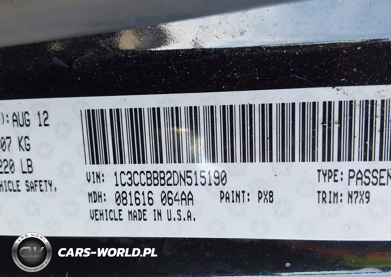 2013 Chrysler 200 Touring VIN:1C3CCBBB2DN515190 - 9