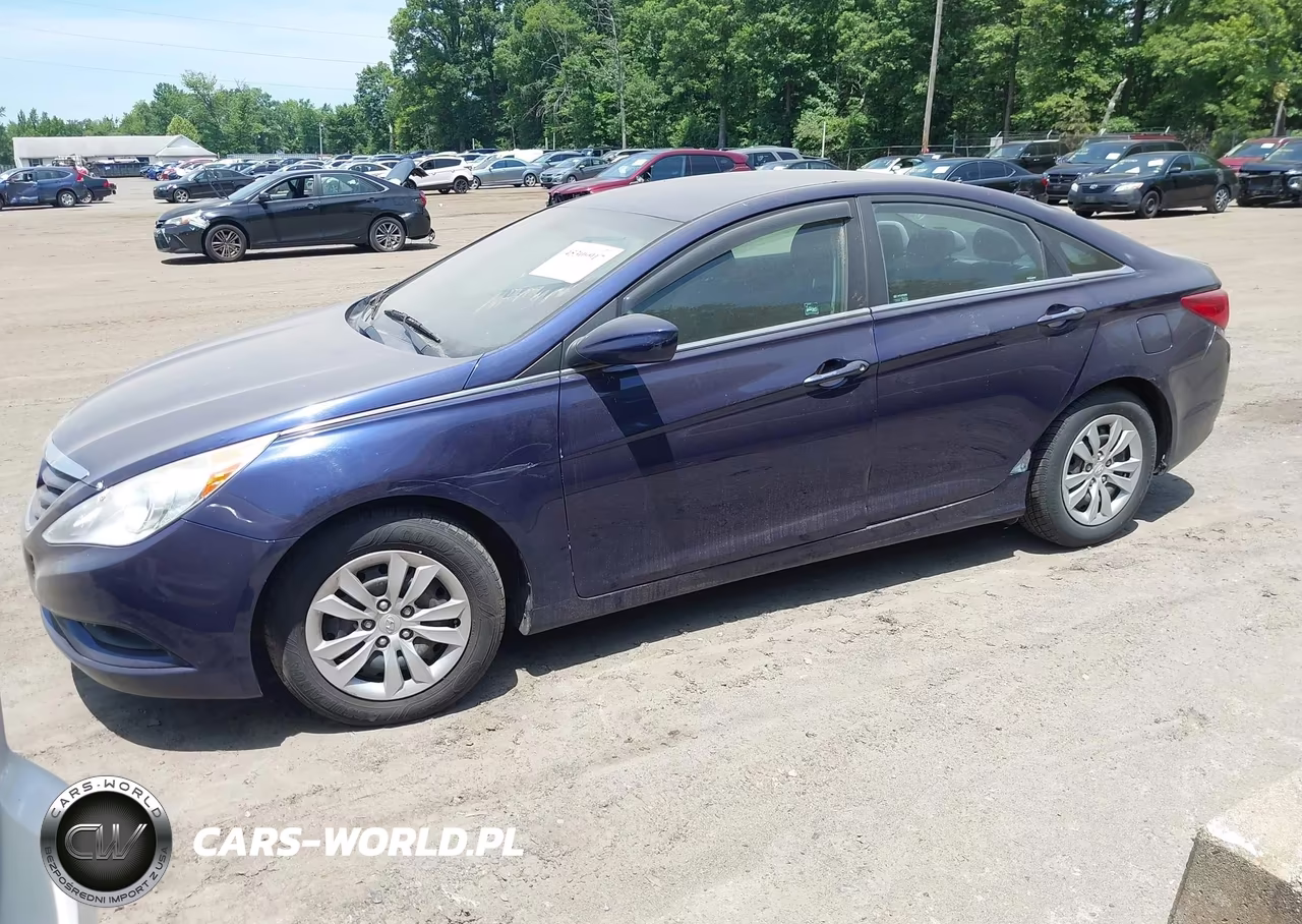 2013 Hyundai Sonata Gls VIN:5NPEB4AC2DH605601 - 2