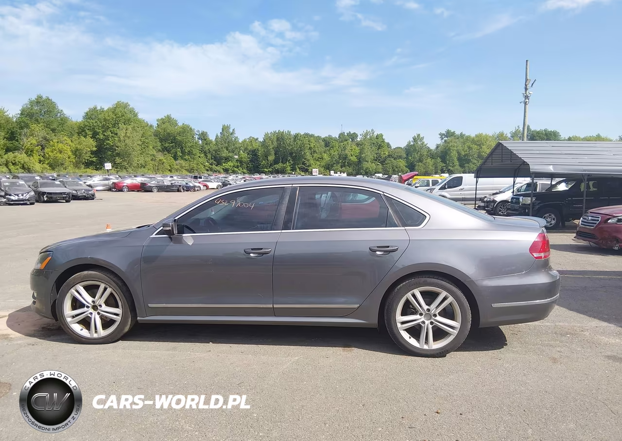 2013 Volkswagen Passat 2.0L Tdi Se VIN:1VWBN7A33DC066491 - 14