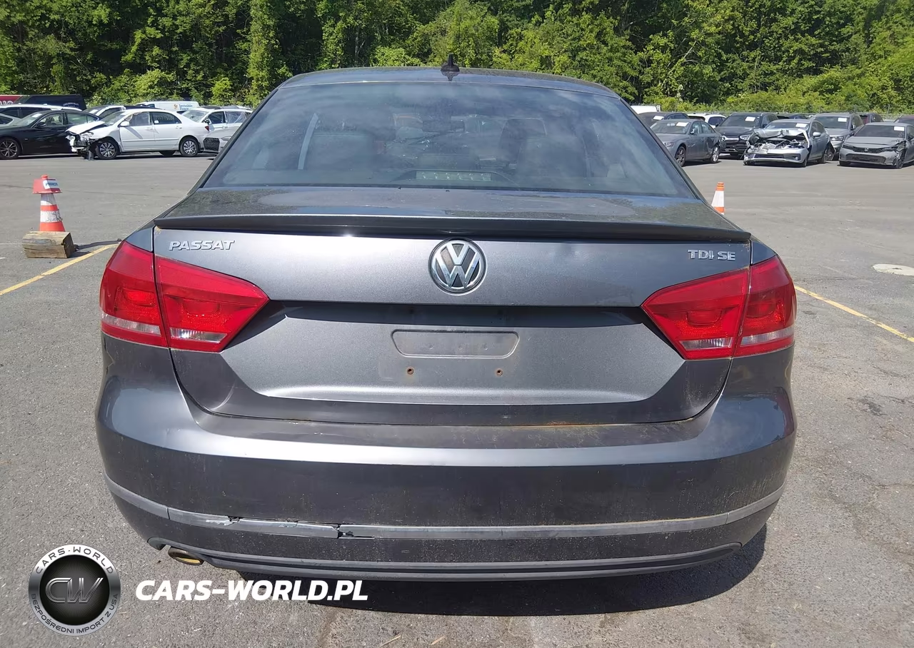 2013 Volkswagen Passat 2.0L Tdi Se VIN:1VWBN7A33DC066491 - 16