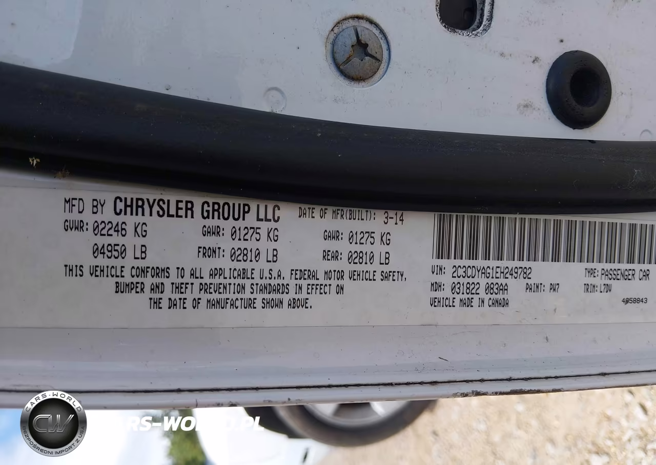 2014 Dodge Challenger Sxt VIN:2C3CDYAG1EH249782 - 9