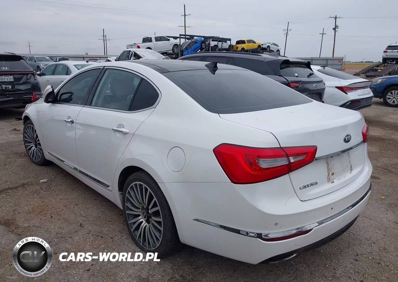 2014 Kia Cadenza Premium VIN:KNALN4D70E5131076 - 3