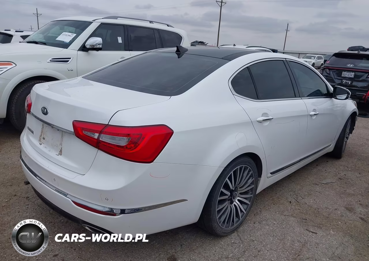 2014 Kia Cadenza Premium VIN:KNALN4D70E5131076 - 4