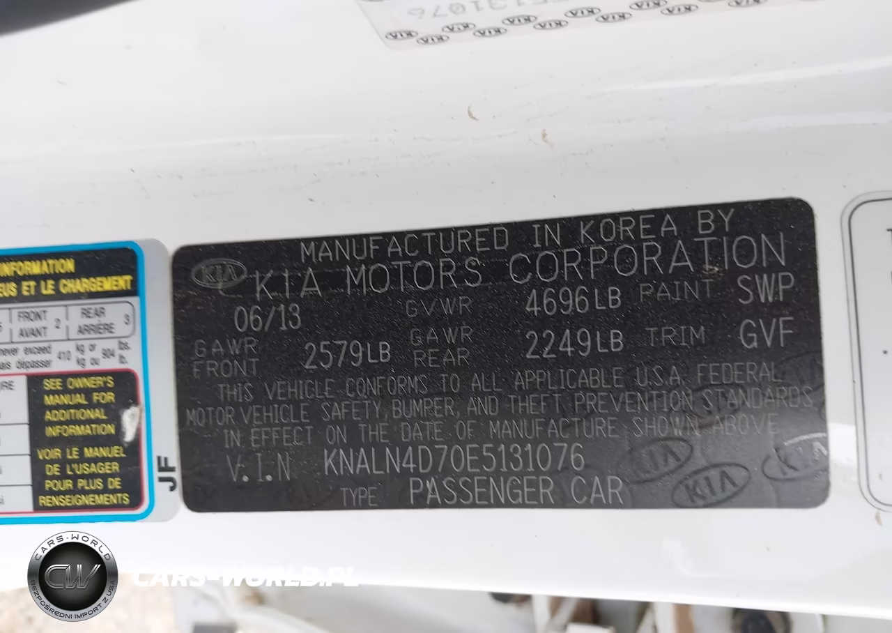 2014 Kia Cadenza Premium VIN:KNALN4D70E5131076 - 9