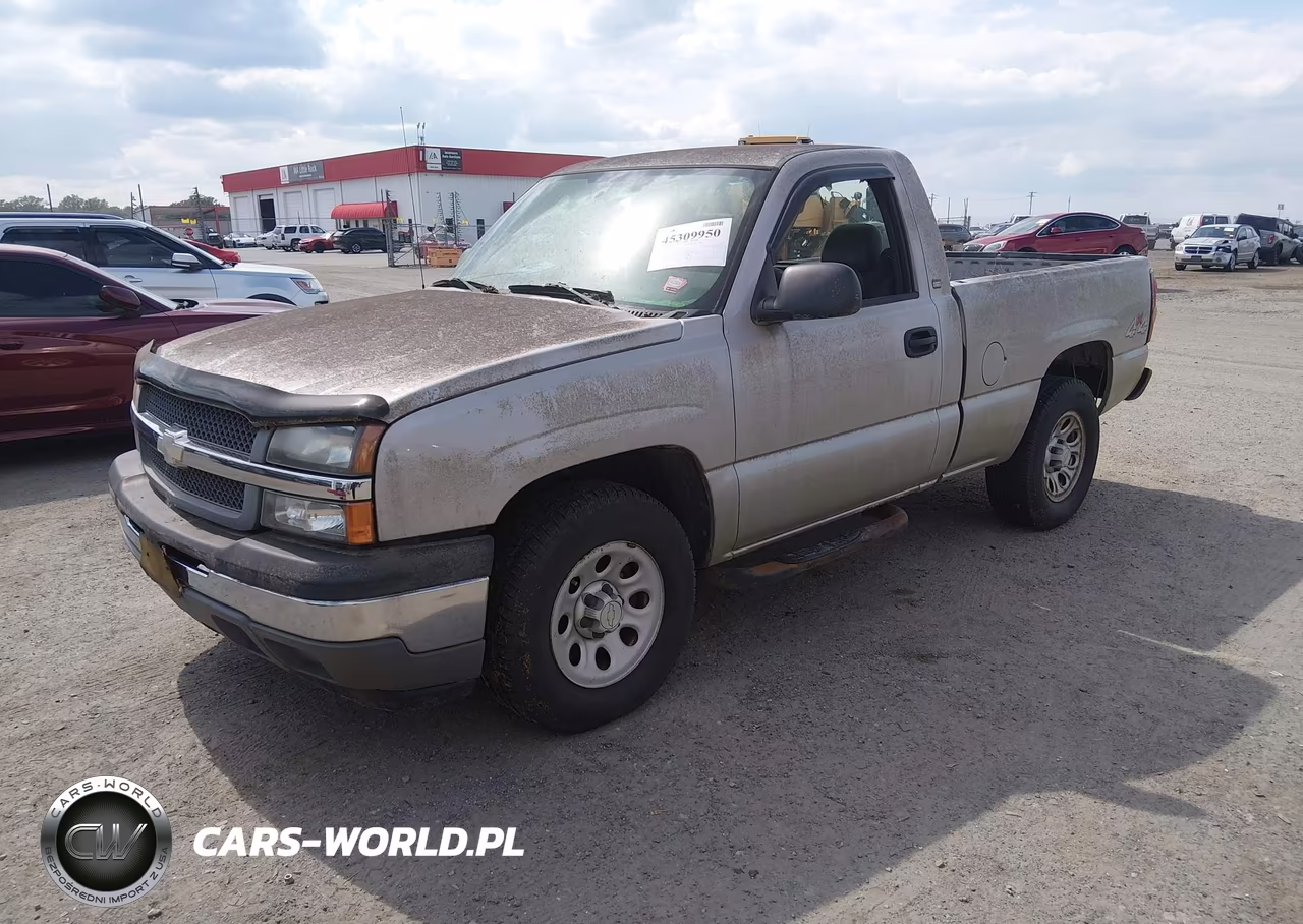 2005 Chevrolet Silverado 1500 Work Truck VIN:1GCEK14V15Z342720 - 2
