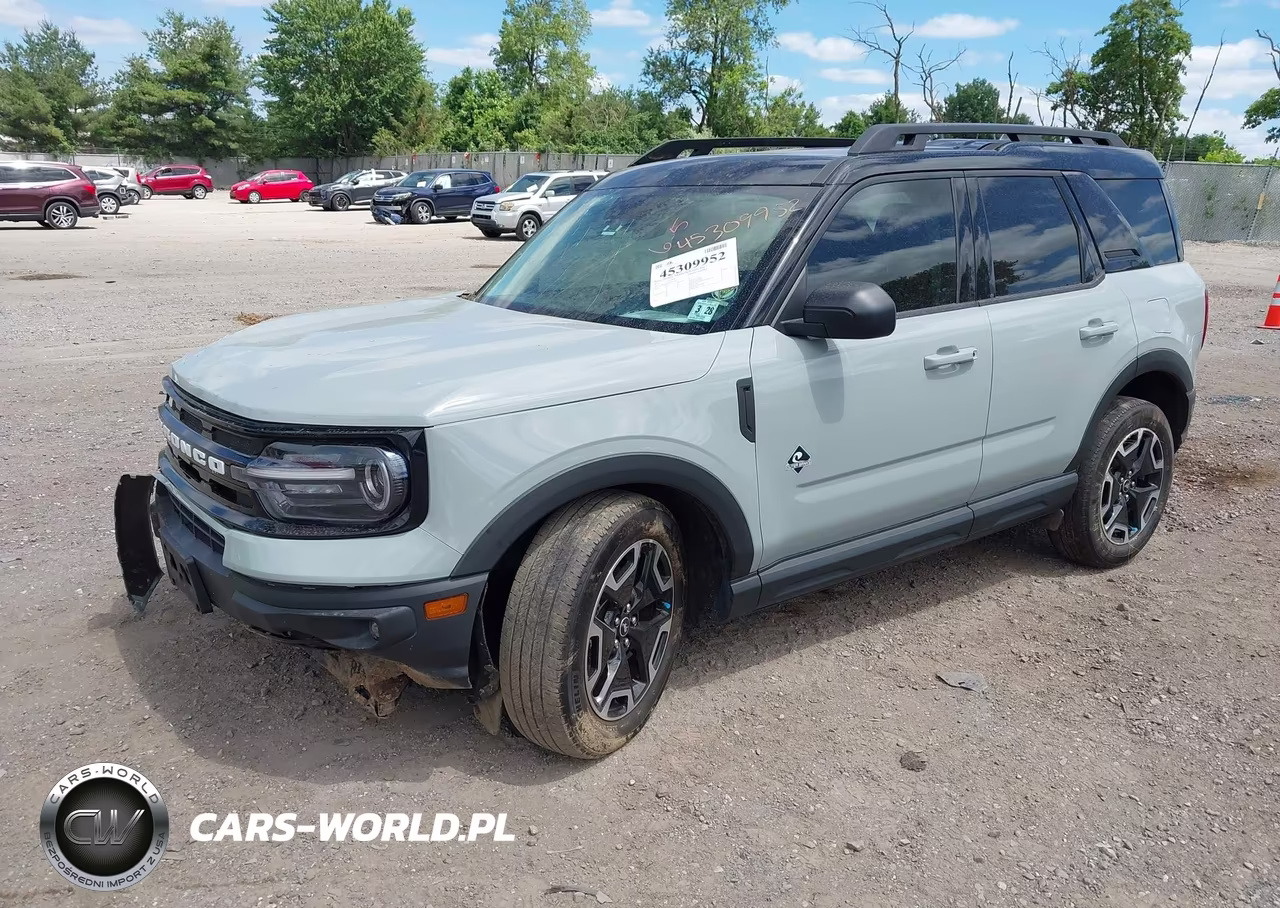 2023 Ford Bronco Sport Outer Banks VIN:3FMCR9C6XPRD26837 - 2