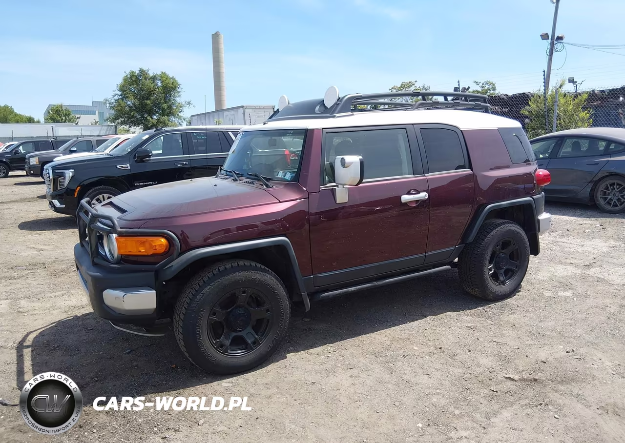 2007 Toyota Fj Cruiser VIN:JTEBU11F870091711 - 2