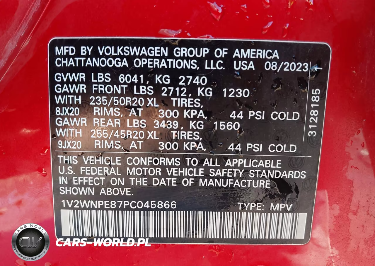 2023 Volkswagen Id.4 Awd Pro S VIN:1V2WNPE87PC045866 - 9