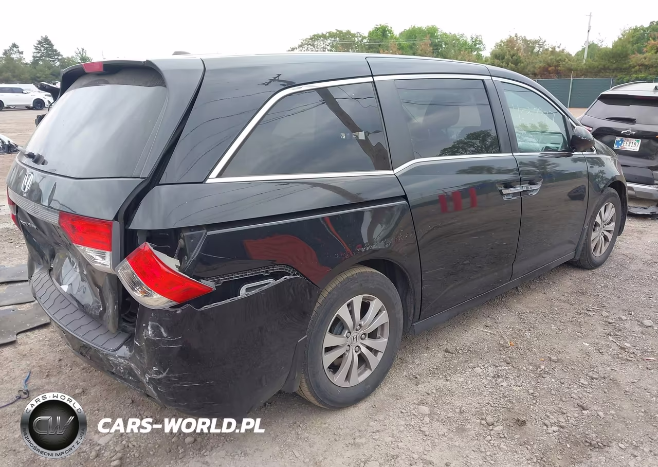 2014 Honda Odyssey Ex-L VIN:5FNRL5H69EB101485 - 4