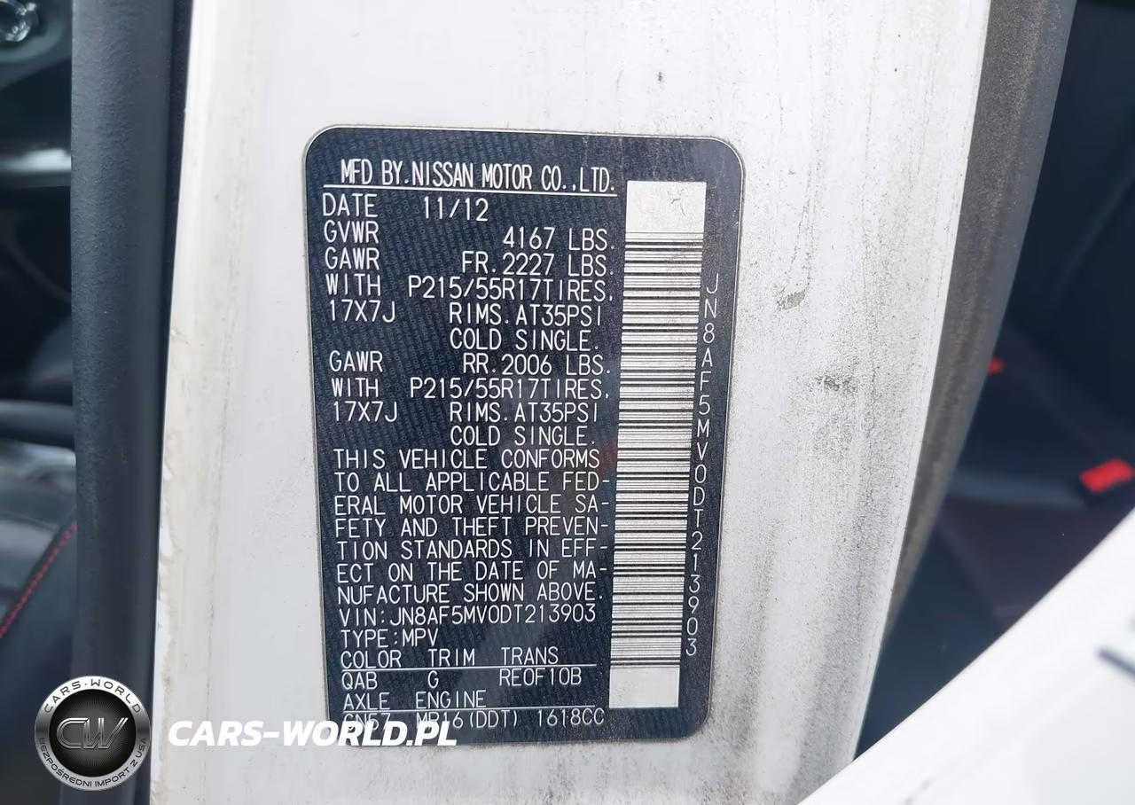 2013 Nissan Juke Sl VIN:JN8AF5MV0DT213903 - 9