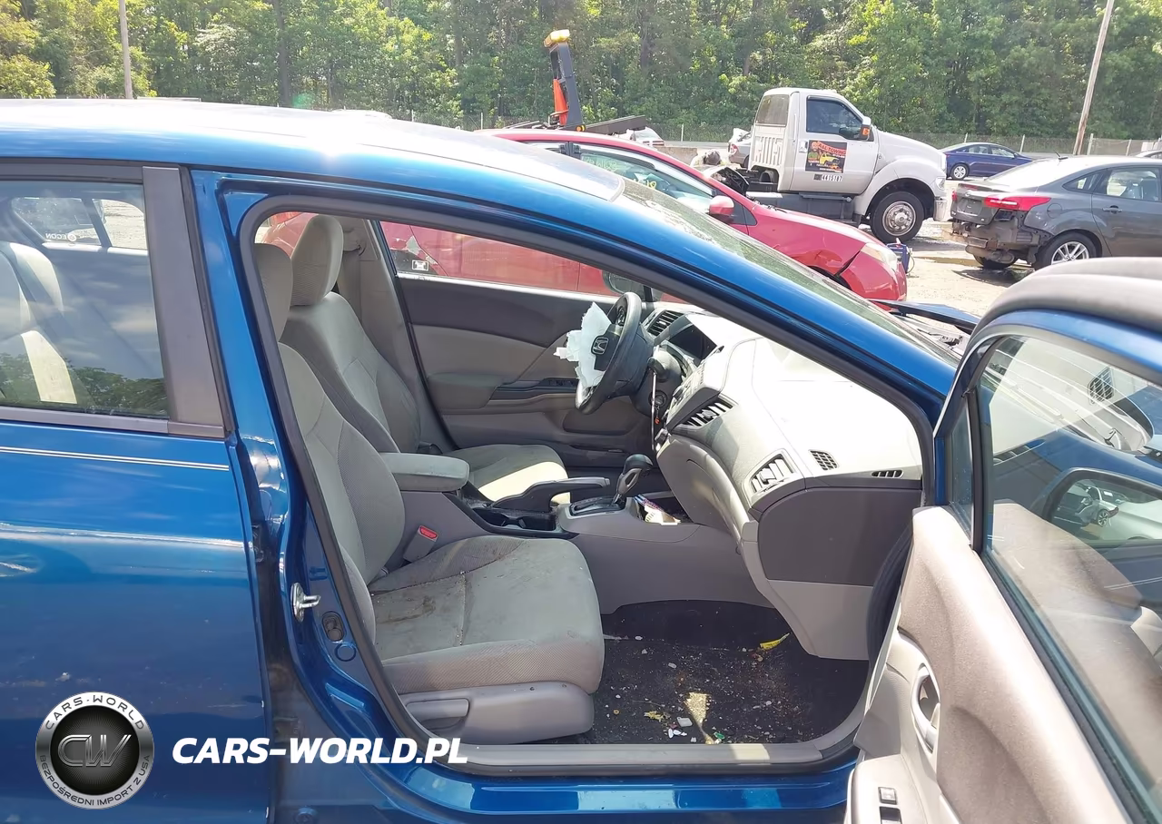 2012 Honda Civic Lx VIN:19XFB2F58CE340415 - 5