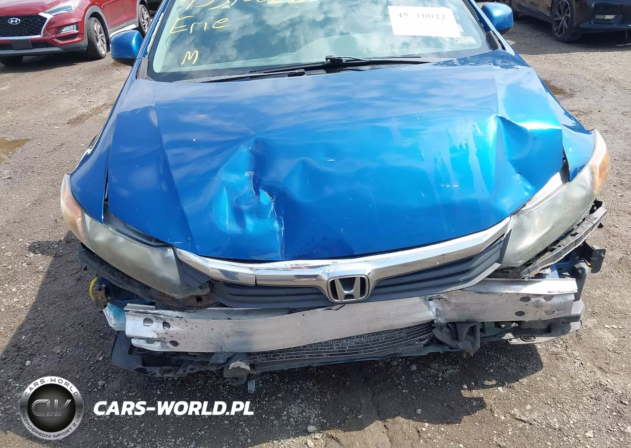 2012 Honda Civic Lx VIN:19XFB2F58CE340415 - 6