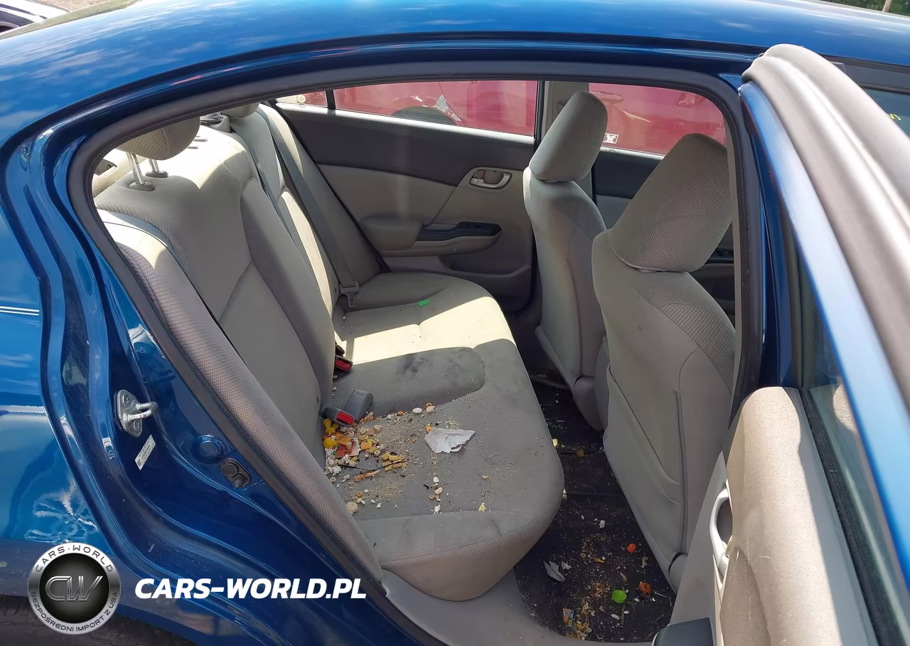 2012 Honda Civic Lx VIN:19XFB2F58CE340415 - 8