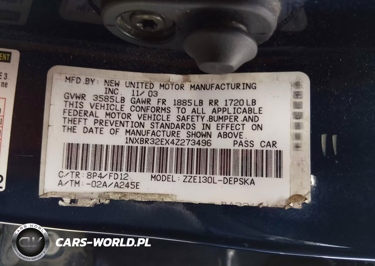 2004 Toyota Corolla S VIN:1NXBR32EX4Z273496 - 9