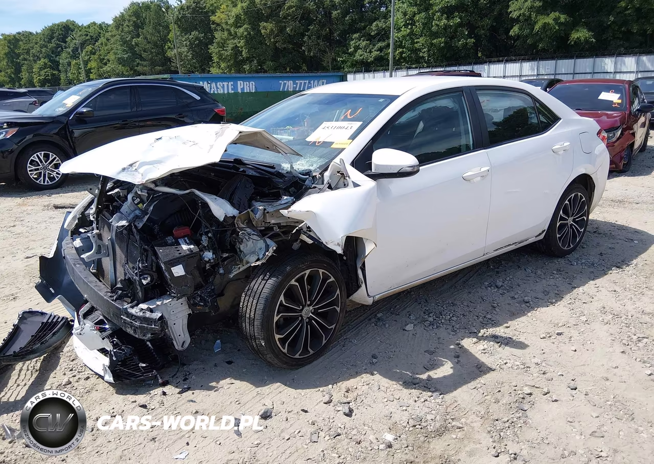 2016 Toyota Corolla S Plus VIN:2T1BURHE3GC720359 - 2