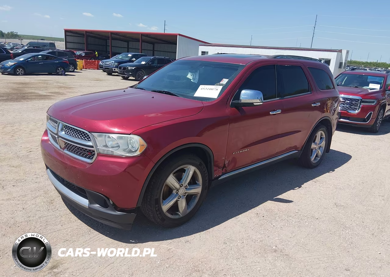 2013 Dodge Durango Citadel VIN:1C4RDJEG5DC666542 - 2