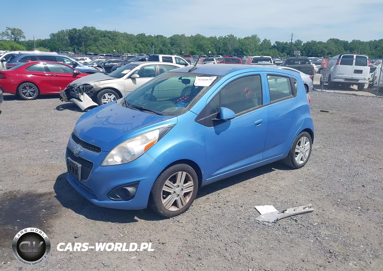 2014 Chevrolet Spark Ls Auto VIN:KL8CB6S98EC481880 - 2