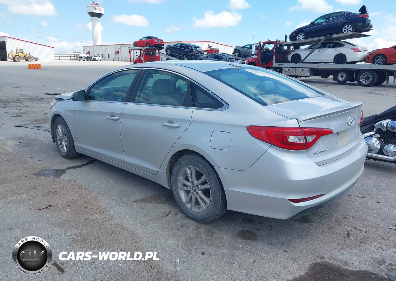 2016 Hyundai Sonata Se VIN:5NPE24AF2GH324820 - 3