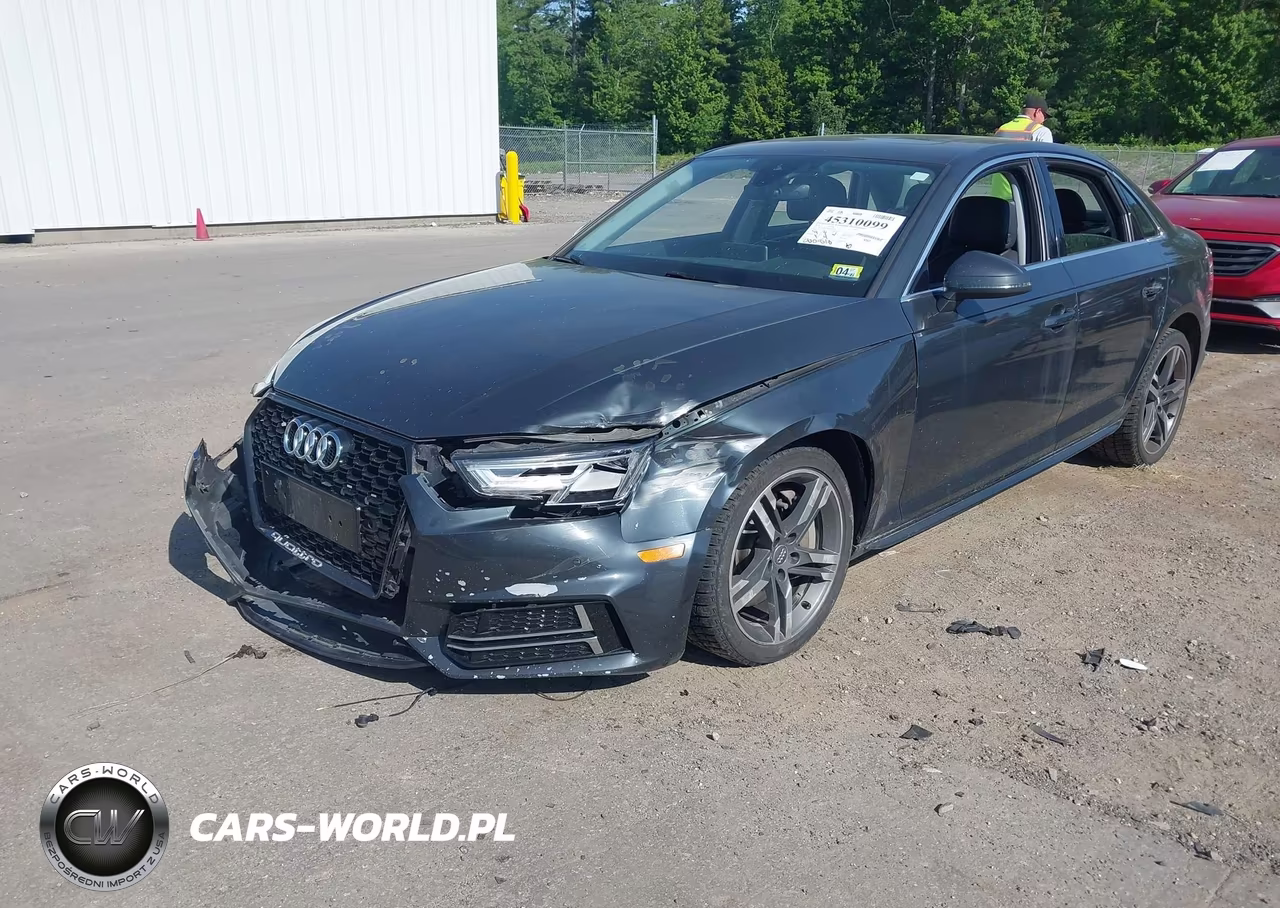 2018 Audi A4 2.0T Premium-2.0T Tech Premium VIN:WAUENAF41JA061034 - 2