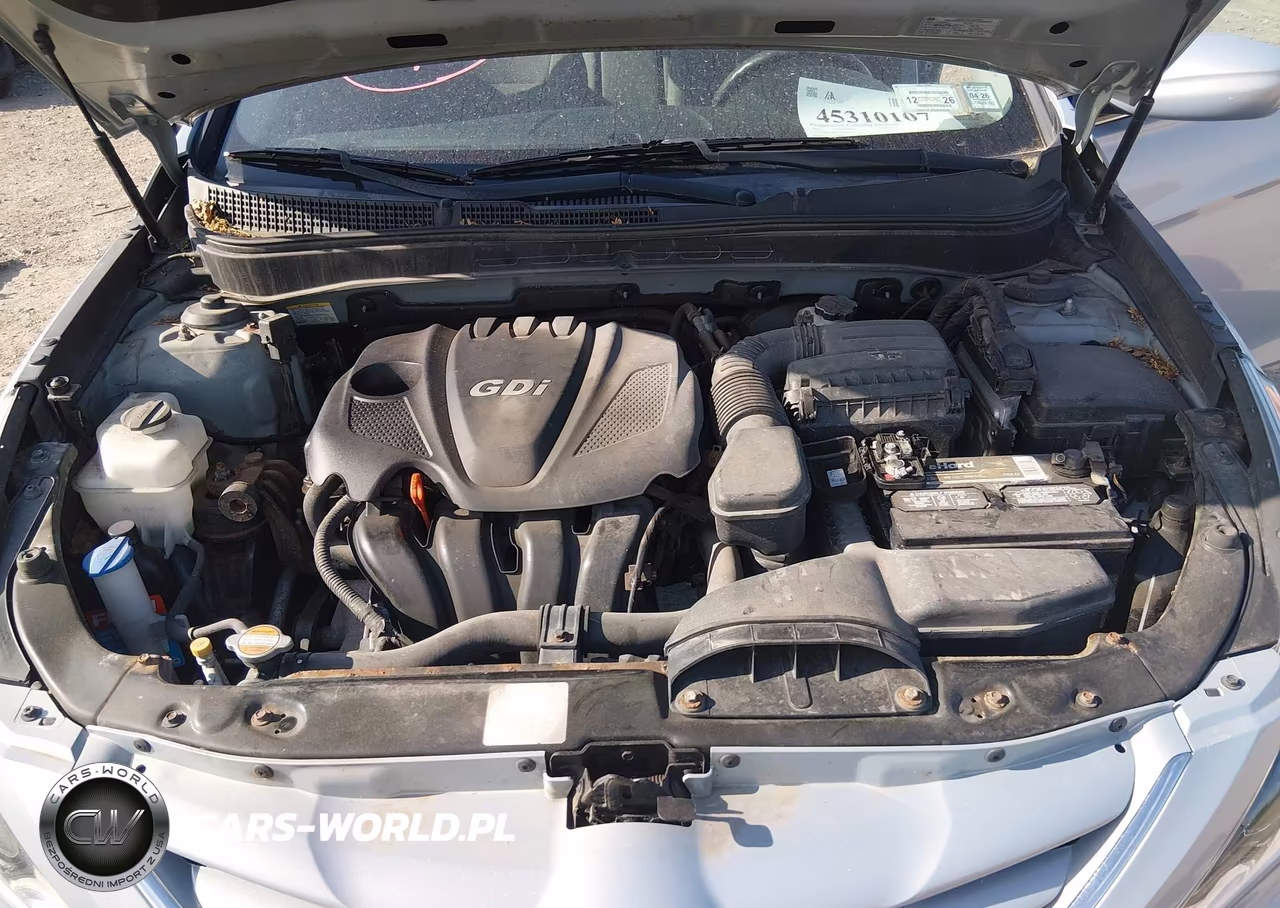 2013 Hyundai Sonata Gls VIN:5NPEB4AC4DH543571 - 10
