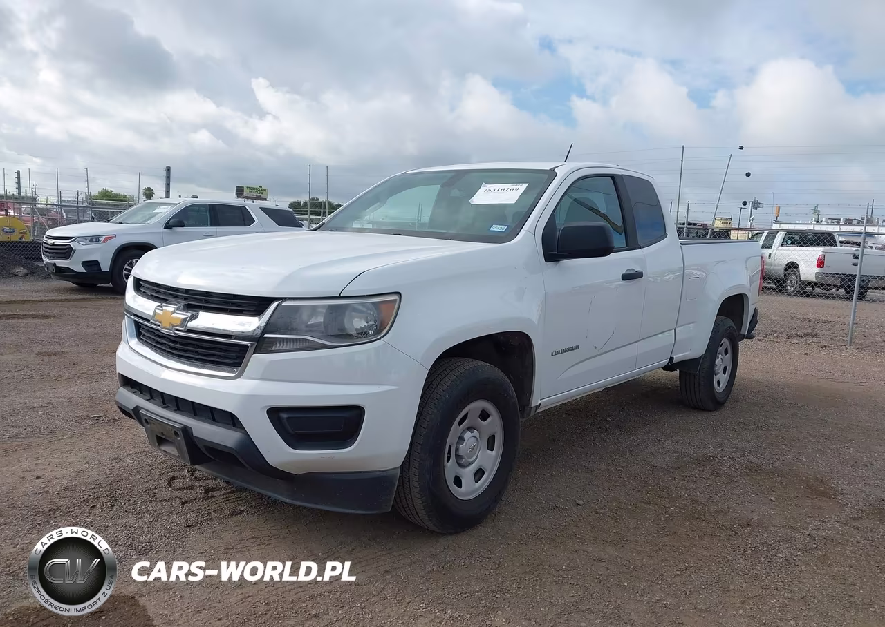 2020 Chevrolet Colorado 2Wd Long Box Wt VIN:1GCHSBEA0L1185434 - 2