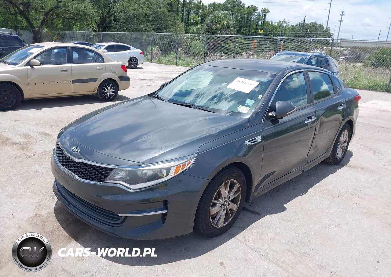 2016 Kia Optima Lx VIN:5XXGT4L33GG019573 - 2