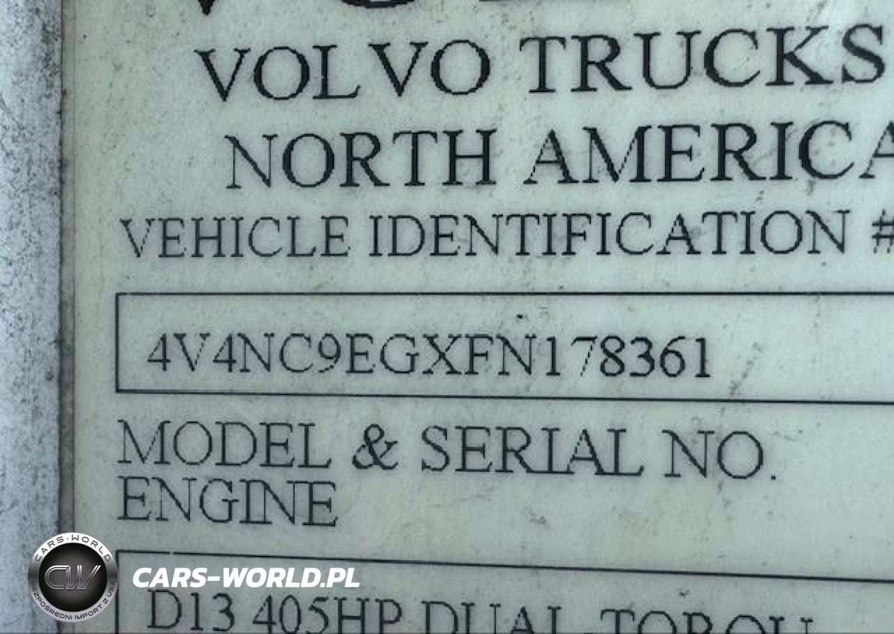 2015 Volvo Vn Vnl VIN:4V4NC9EGXFN178361 - 9