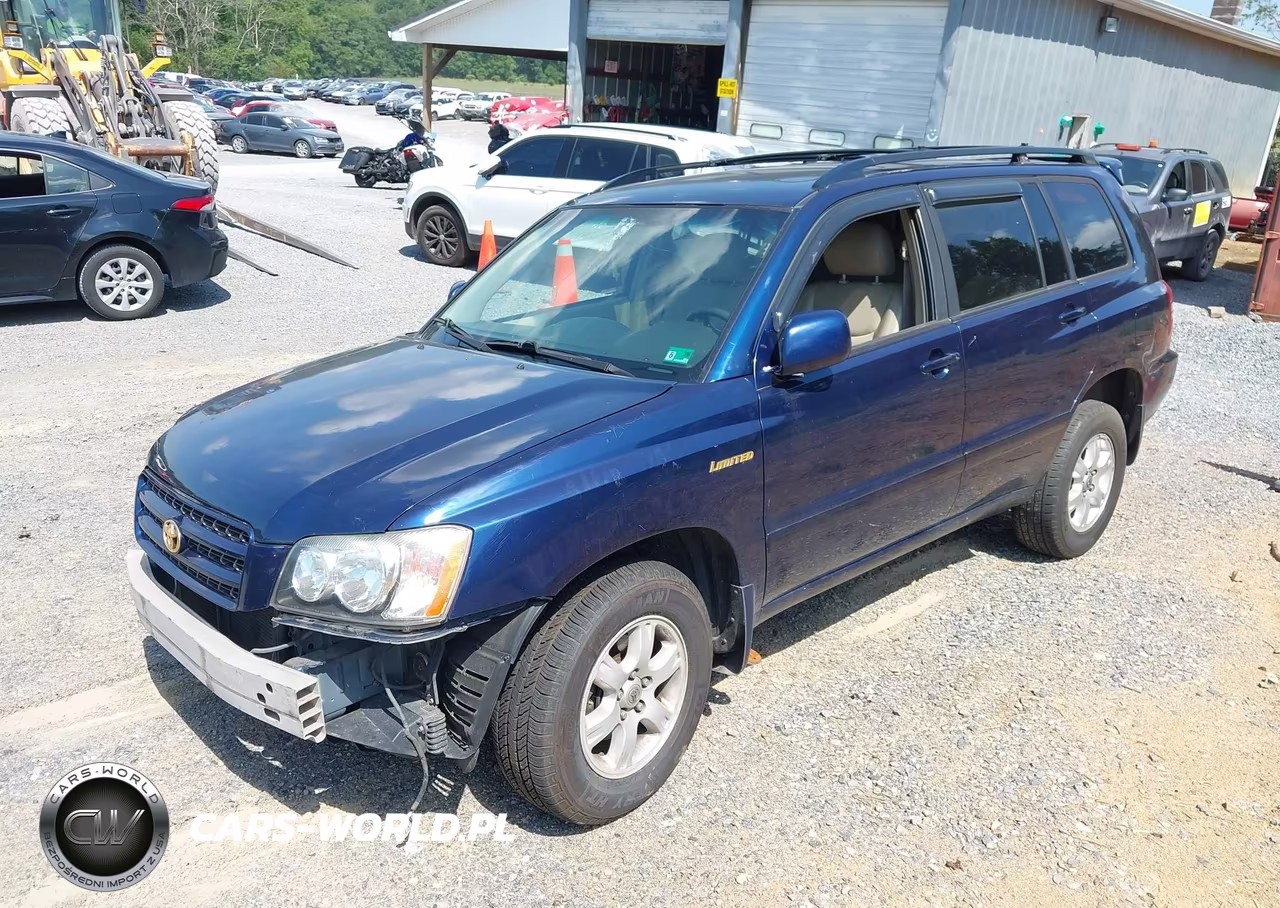 2001 Toyota Highlander V6 VIN:JTEHF21AX10022394 - 2