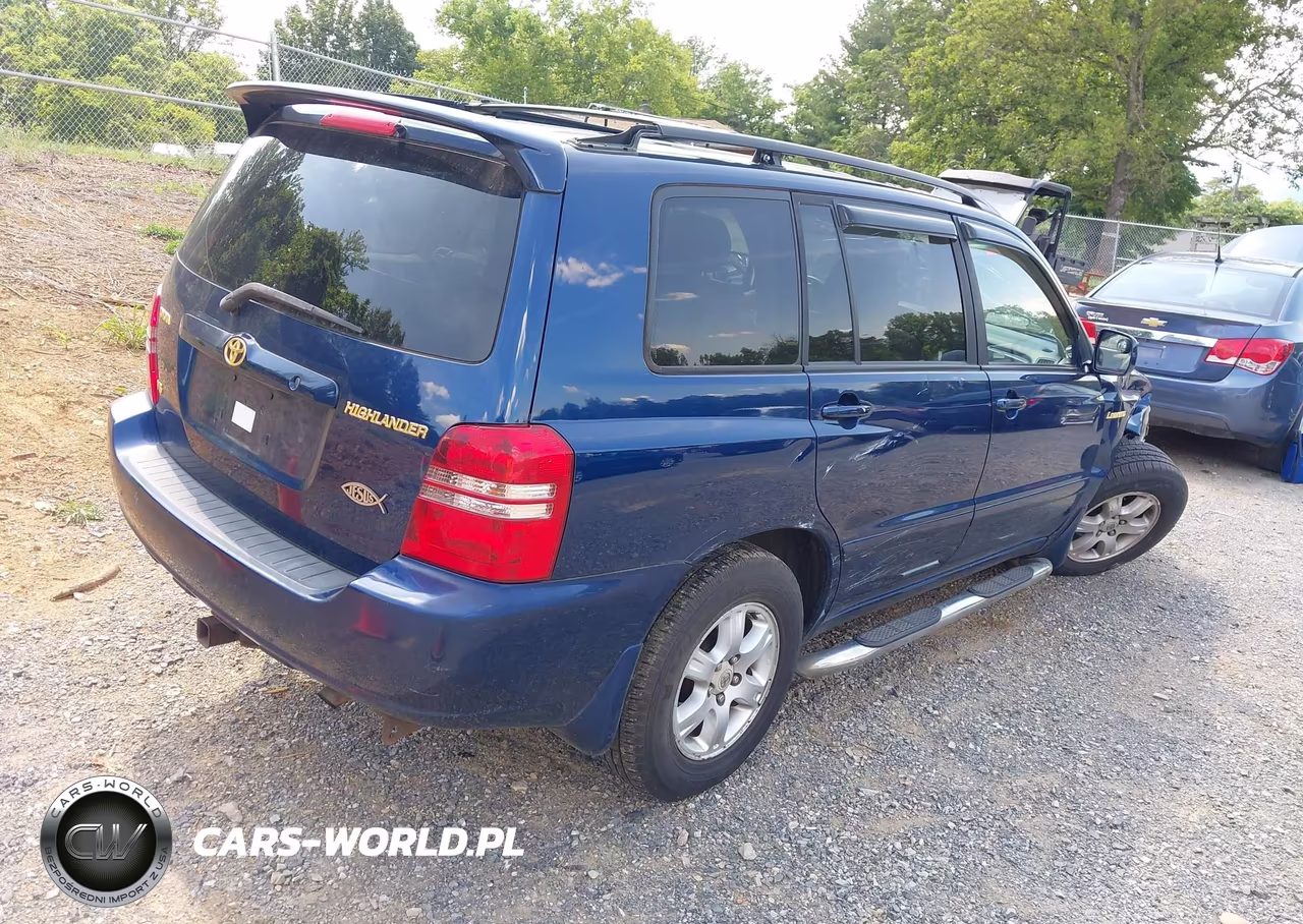 2001 Toyota Highlander V6 VIN:JTEHF21AX10022394 - 4