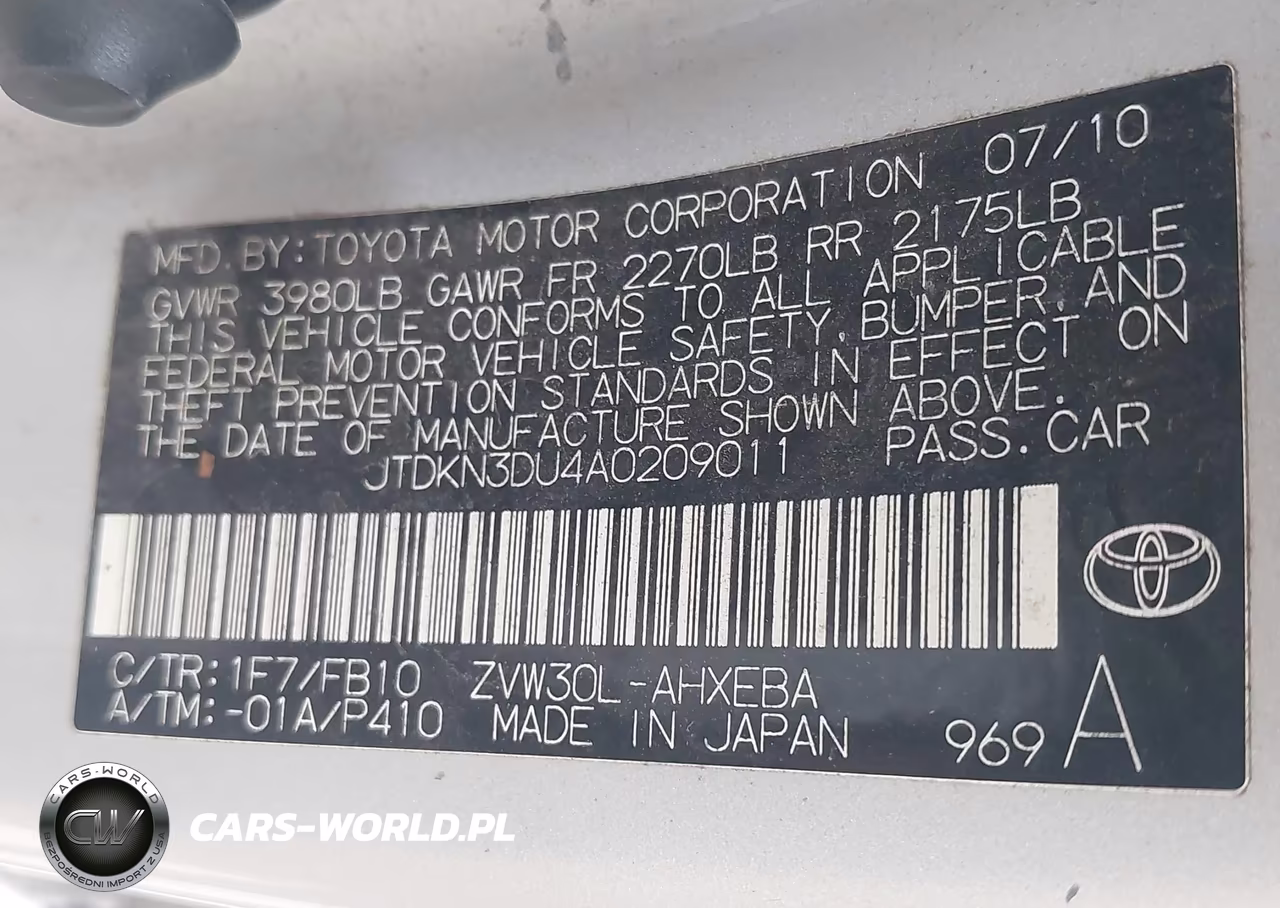 2010 Toyota Prius Ii VIN:JTDKN3DU4A0209011 - 9