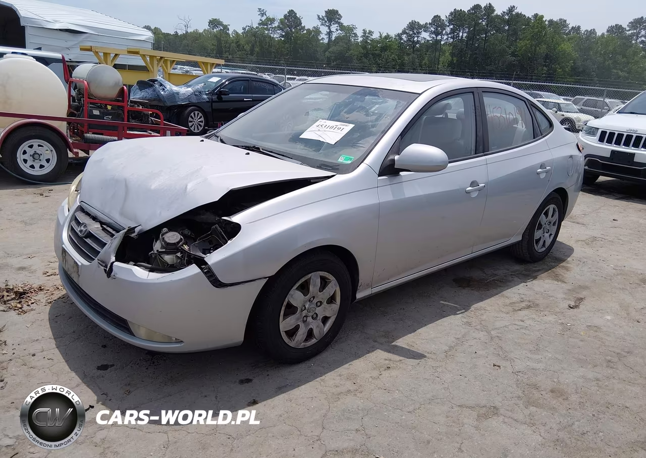 2007 Hyundai Elantra Gls-Limited-Ltd-Se VIN:KMHDU46D87U172458 - 2