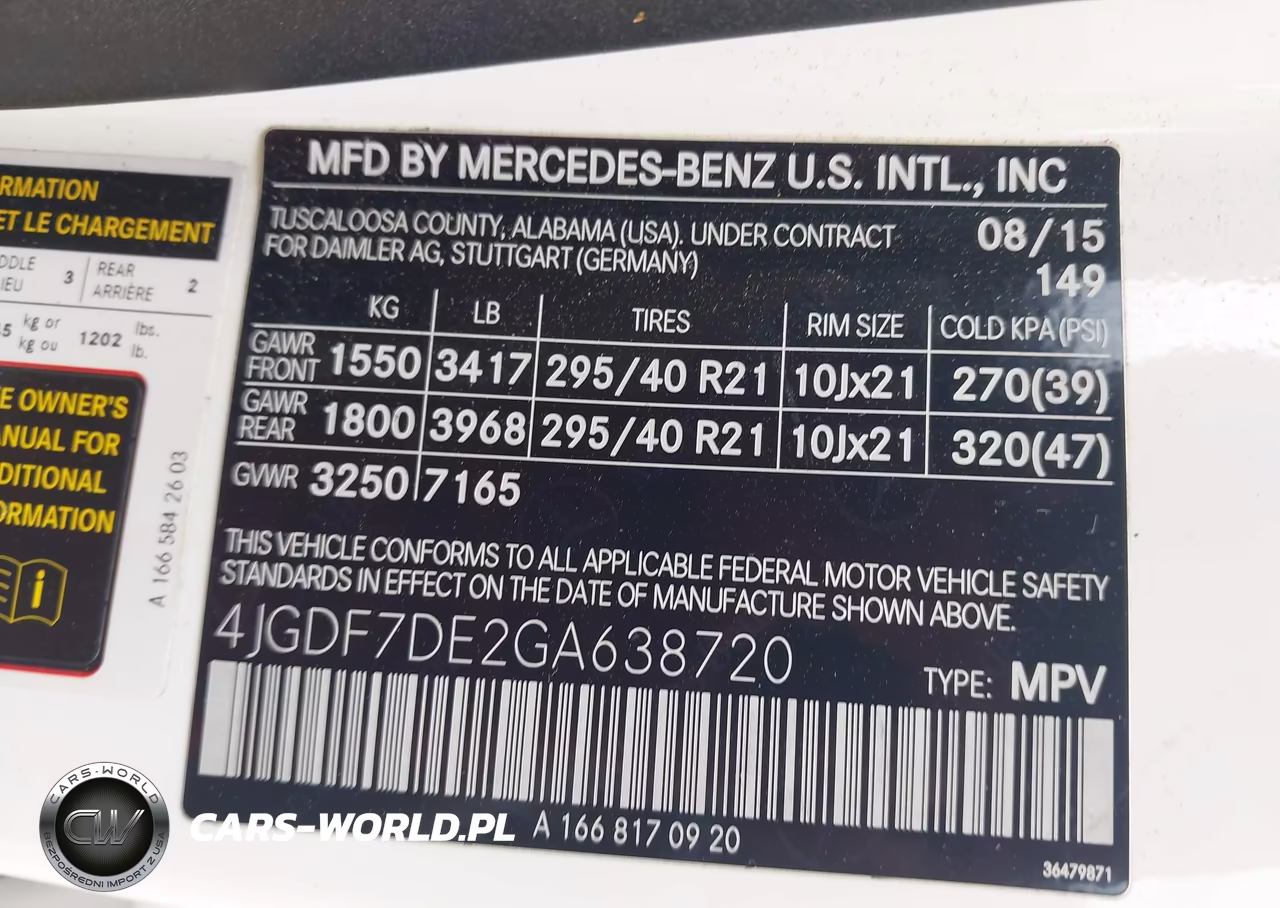 2016 Mercedes-Benz Gl 550 4Matic VIN:4JGDF7DE2GA638720 - 9