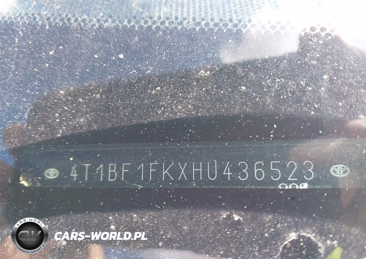 2017 Toyota Camry Se VIN:4T1BF1FKXHU436523 - 9