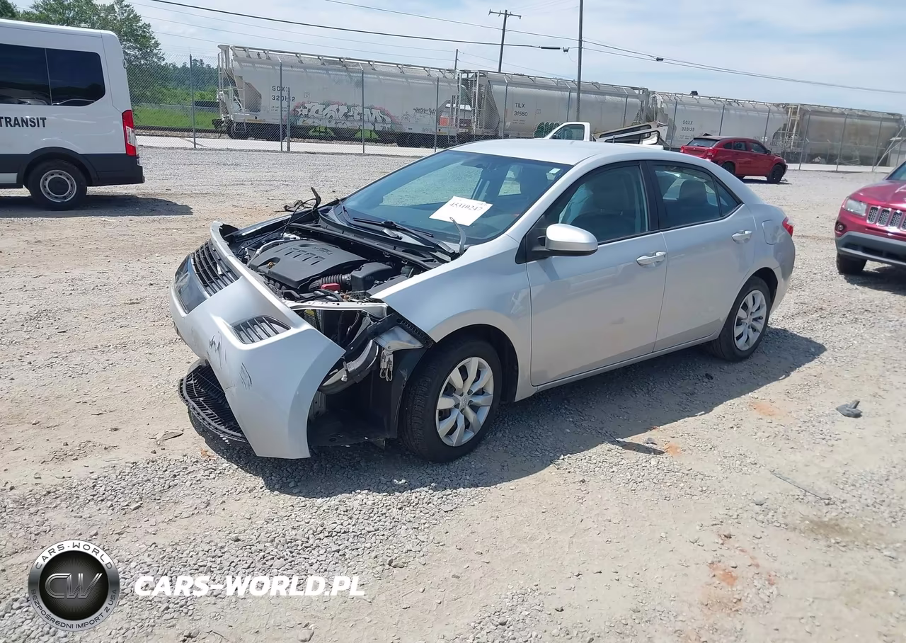2015 Toyota Corolla Le VIN:2T1BURHE0FC446777 - 2