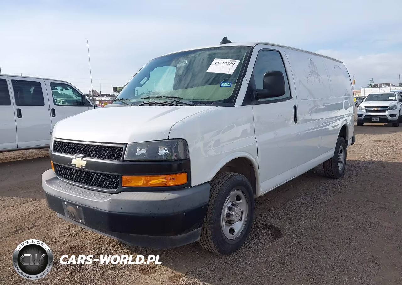 2020 Chevrolet Express Cargo Rwd 2500 Regular Wheelbase Wt VIN:1GCWGAFP4L1179383 - 2