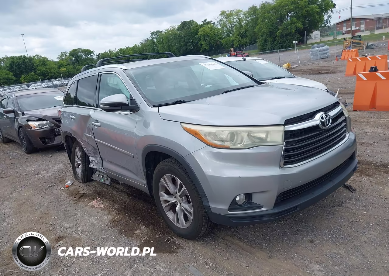 2015 Toyota Highlander Xle V6 – zdjęcie 1 z 16