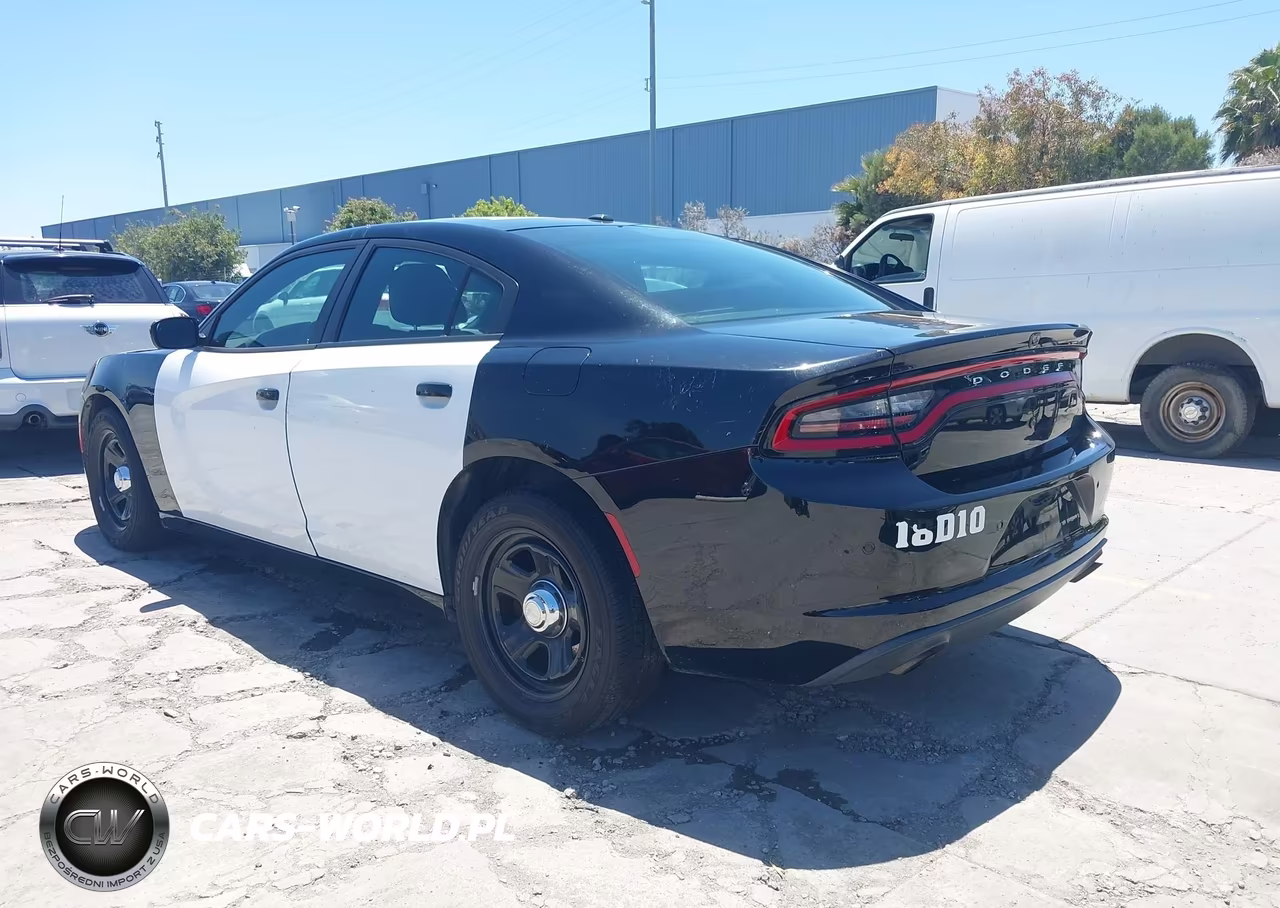 2018 Dodge Charger Police Rwd VIN:2C3CDXAT5JH238916 - 3