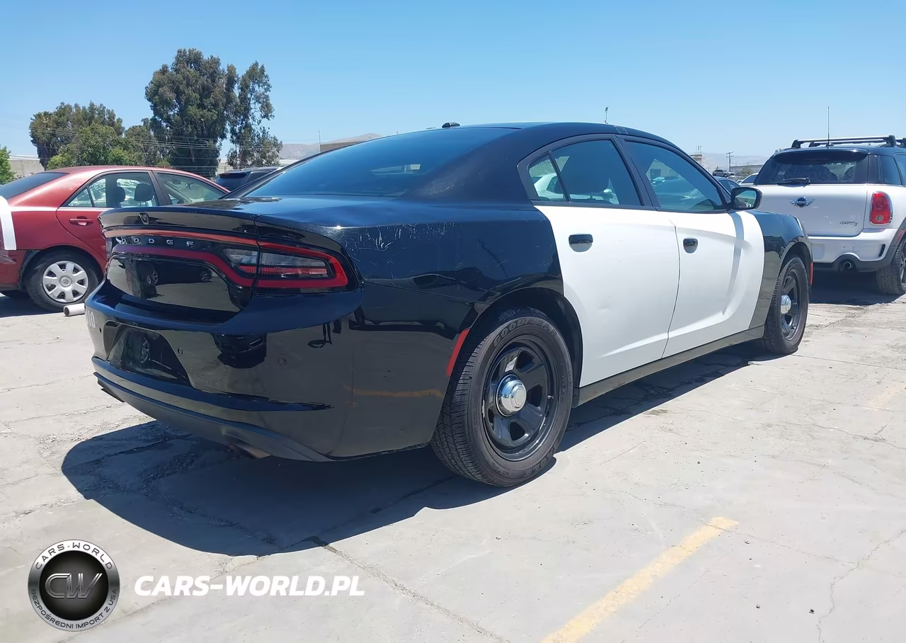 2018 Dodge Charger Police Rwd VIN:2C3CDXAT5JH238916 - 4