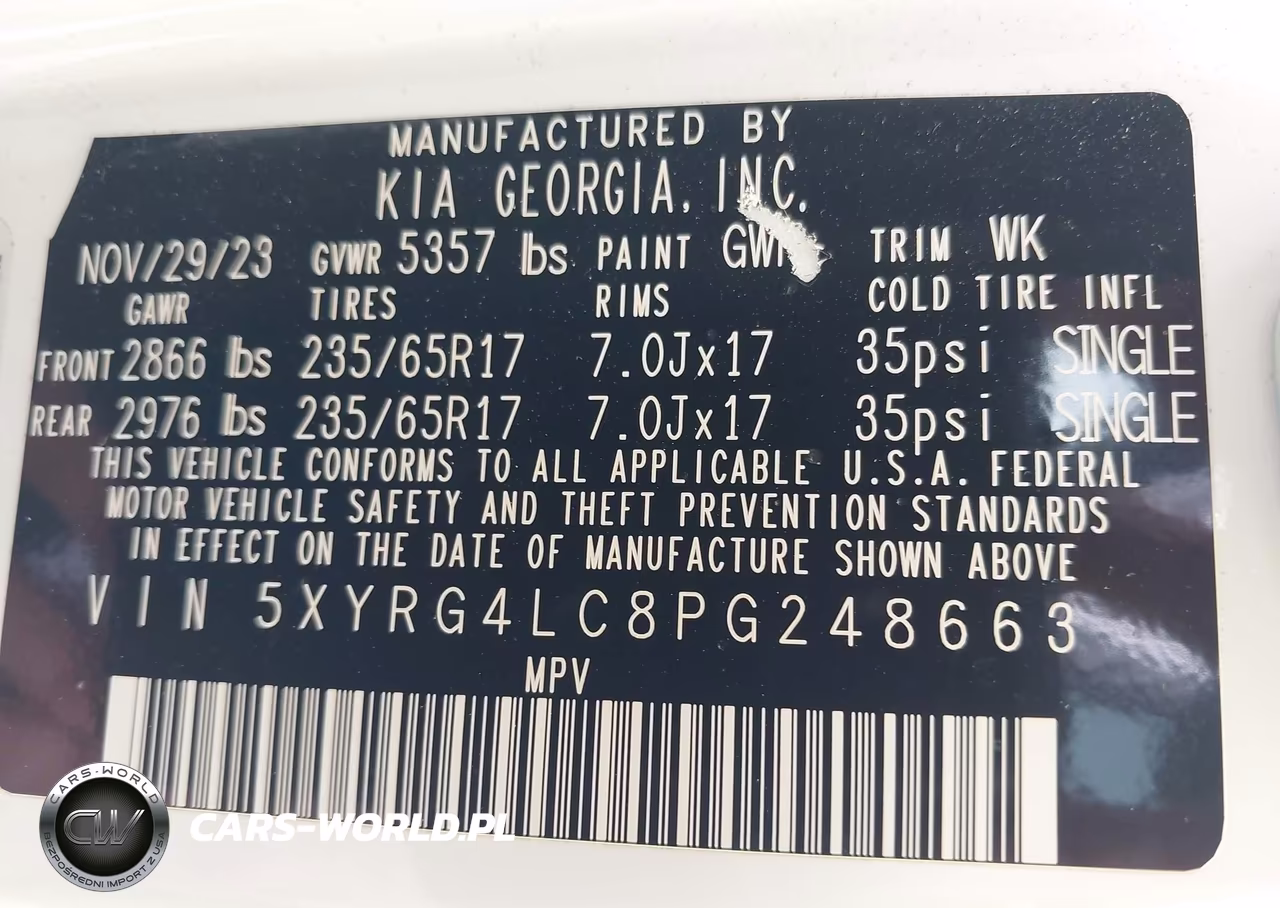 2023 Kia Sorento Lx VIN:5XYRG4LC8PG248663 - 9