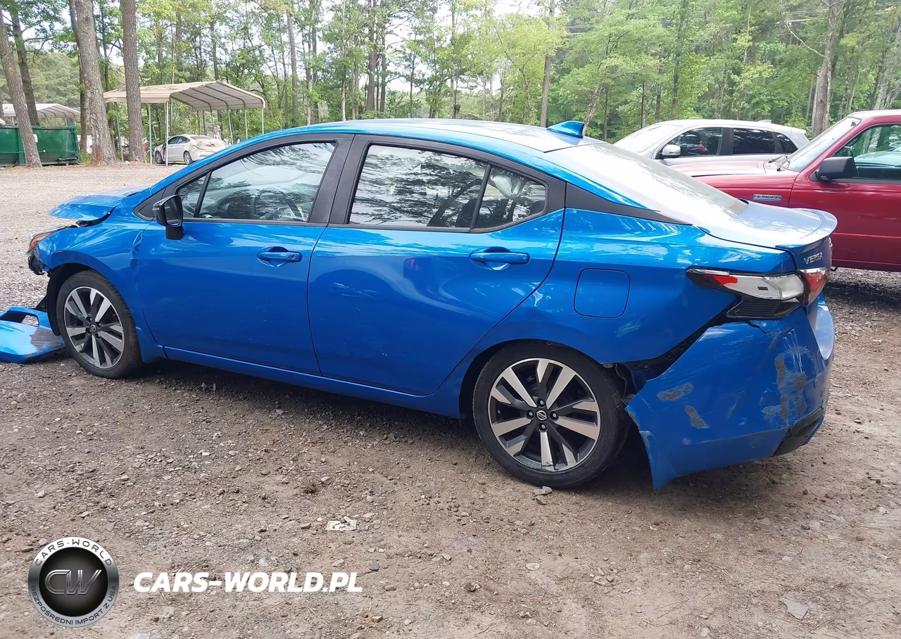 2021 Nissan Versa Sr Xtronic Cvt VIN:3N1CN8FV9ML879512 - 3