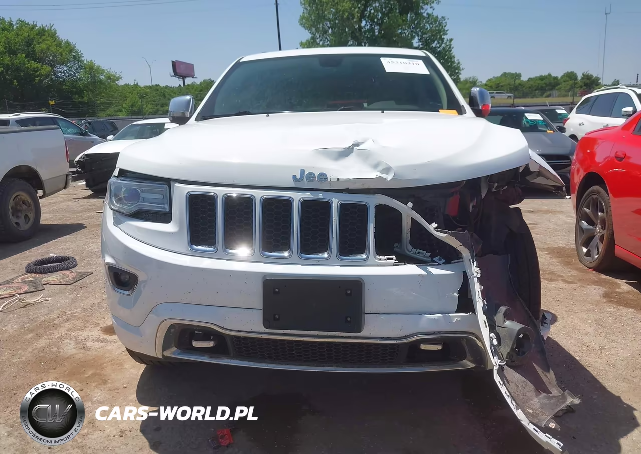 2015 Jeep Grand Cherokee Overland VIN:1C4RJECG1FC167145 - 12