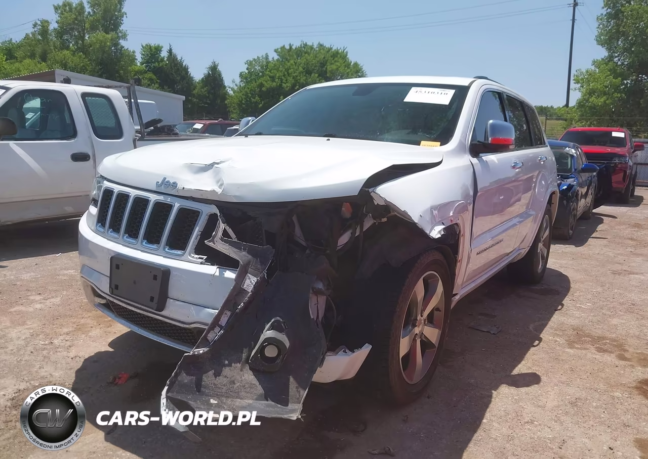 2015 Jeep Grand Cherokee Overland VIN:1C4RJECG1FC167145 - 2