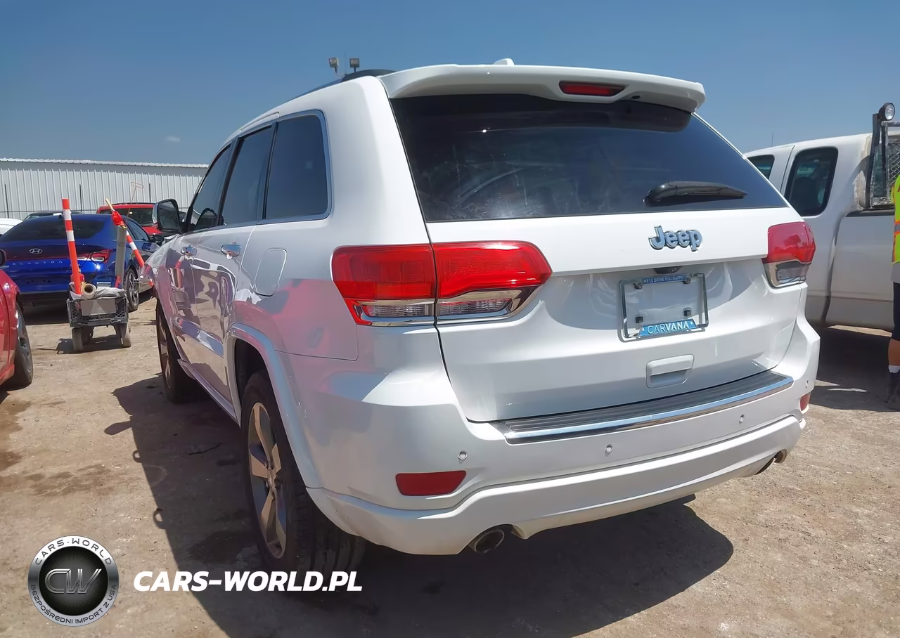 2015 Jeep Grand Cherokee Overland VIN:1C4RJECG1FC167145 - 3