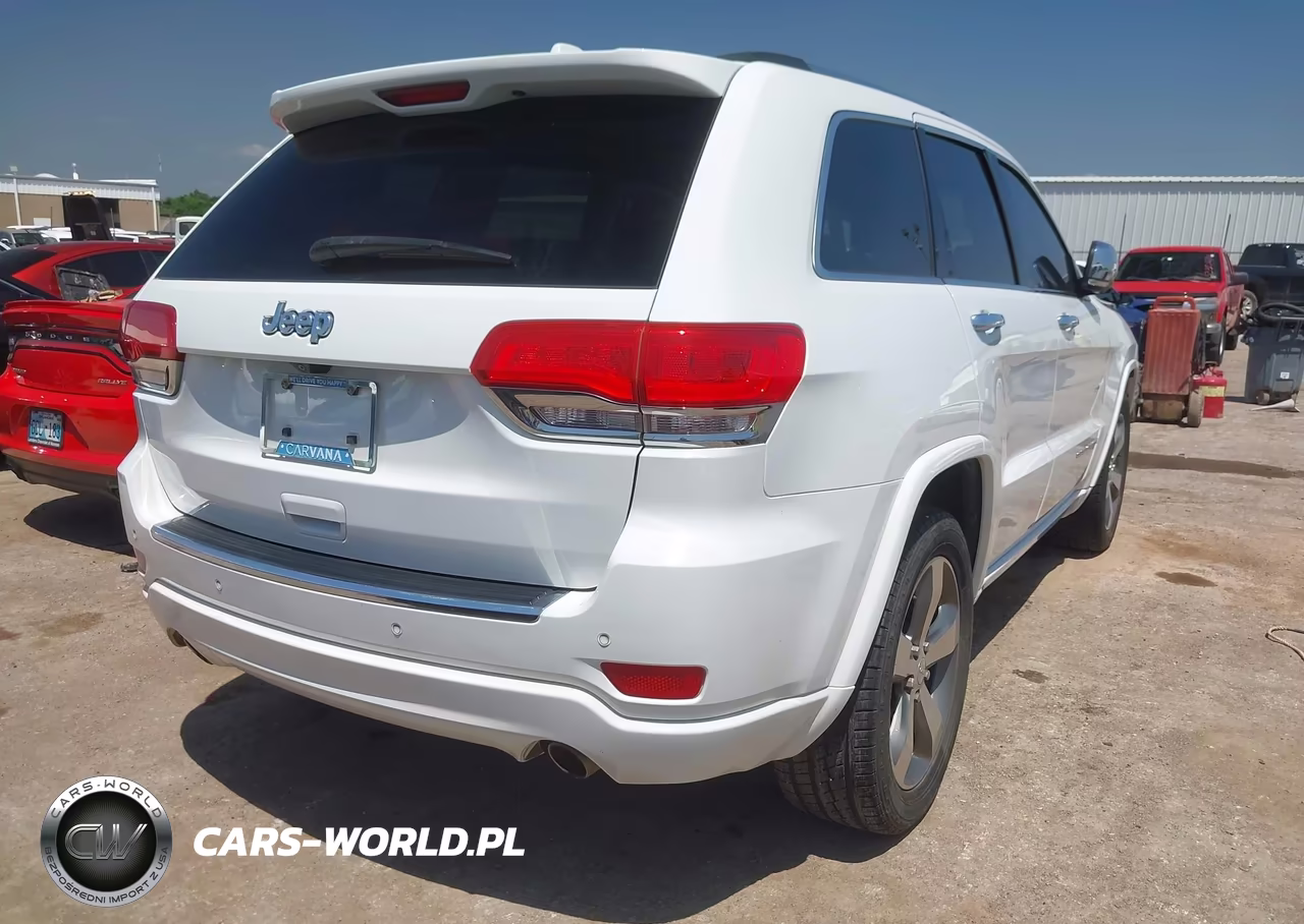 2015 Jeep Grand Cherokee Overland VIN:1C4RJECG1FC167145 - 4