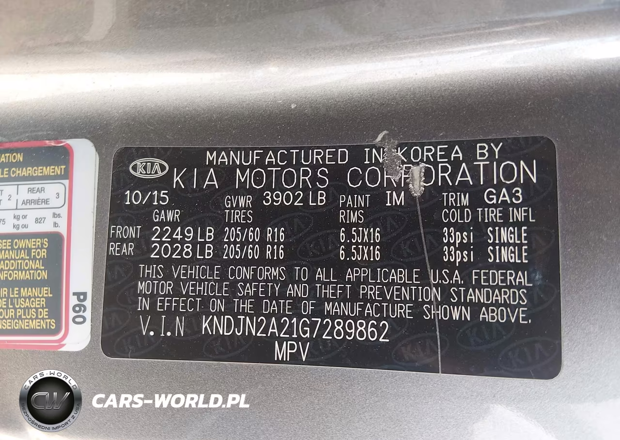 2016 Kia Soul VIN:KNDJN2A21G7289862 - 9