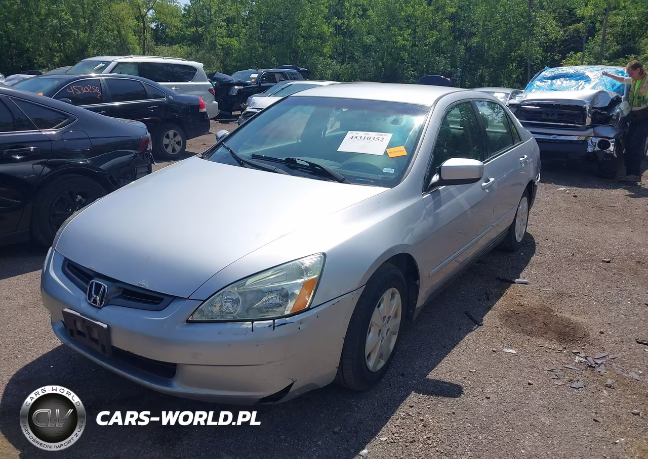 2003 Honda Accord 2.4 Lx VIN:1HGCM56393A127152 - 2