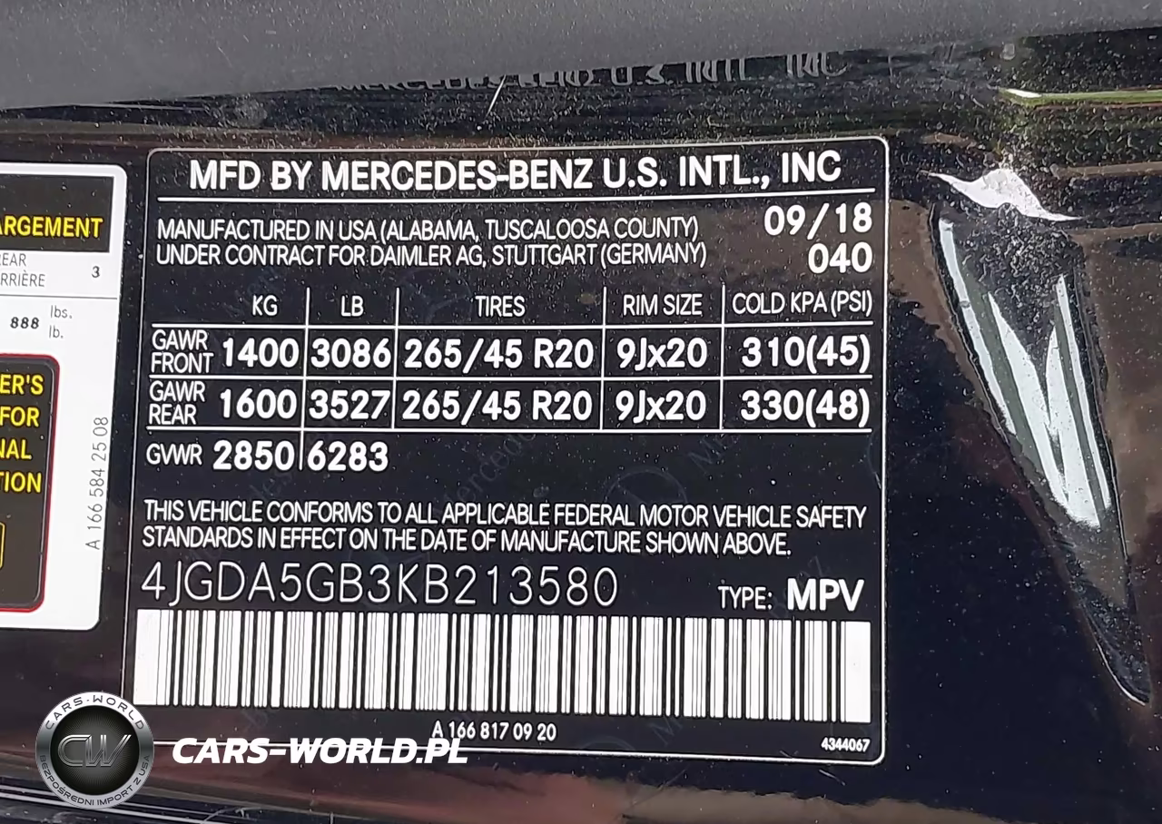 2019 Mercedes-Benz Gle 400 4Matic VIN:4JGDA5GB3KB213580 - 9