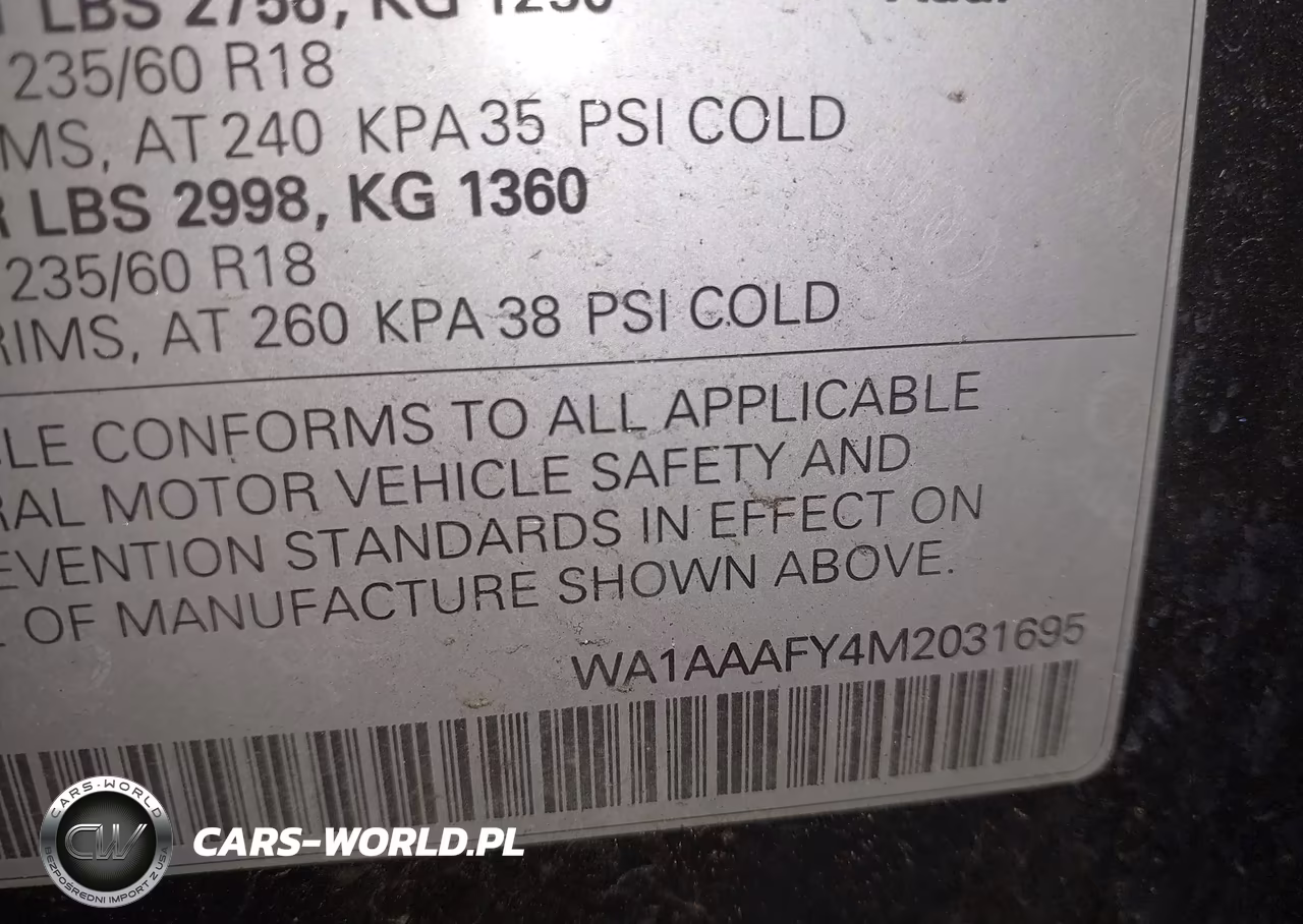 2021 Audi Q5 Premium 45 Tfsi Quattro S Tronic VIN:WA1AAAFY4M2031695 - 9